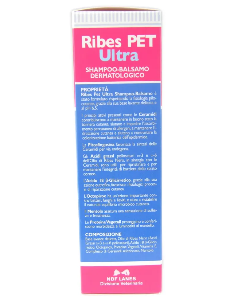 Ribes Pet Ultra Shampoo Balsamo Dermatologico  