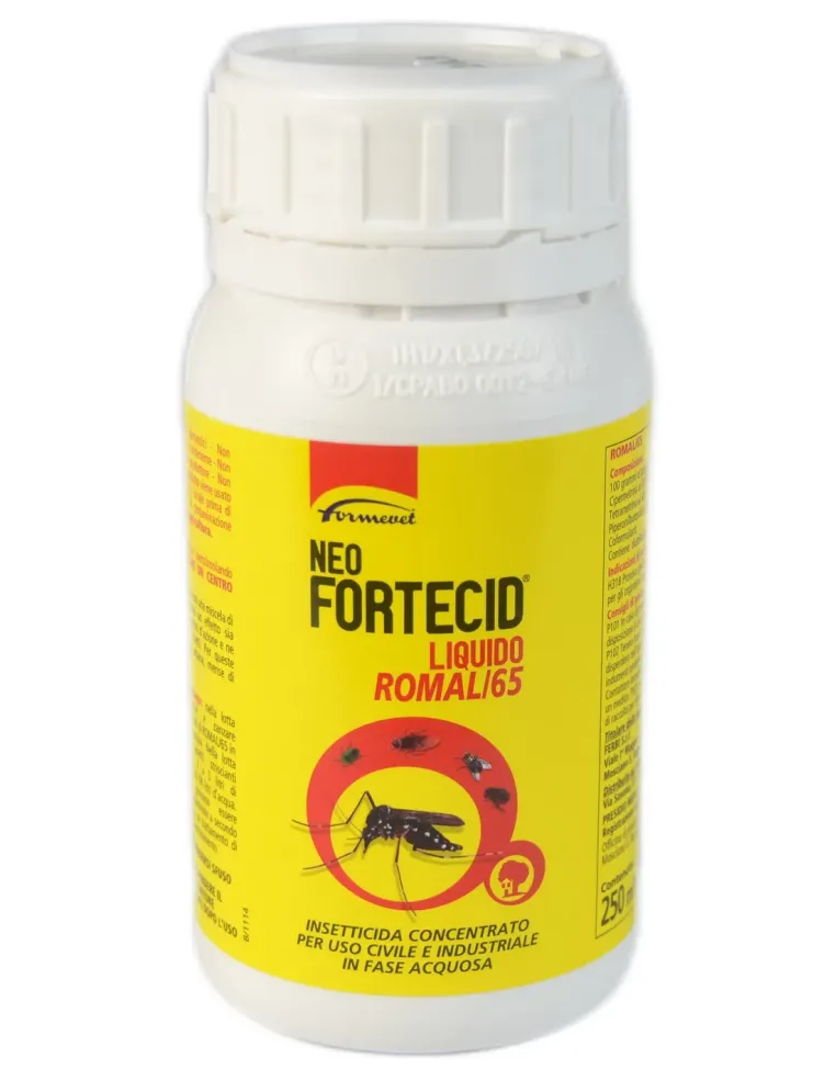 Neo Fortecid Liquido Formevet insetticida confezione da 250 ml  