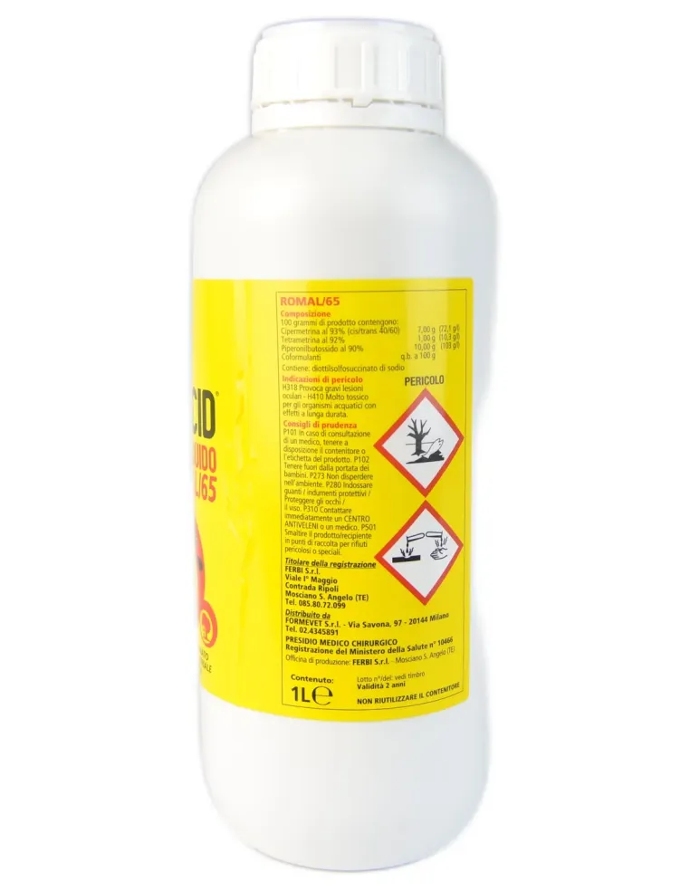 Neo Fortecid Liquido Formevet insetticida confezione da 1 litro  