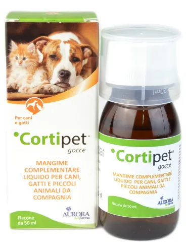 Cortipet Aurora Biofarma 50 ml con misurino posologico  