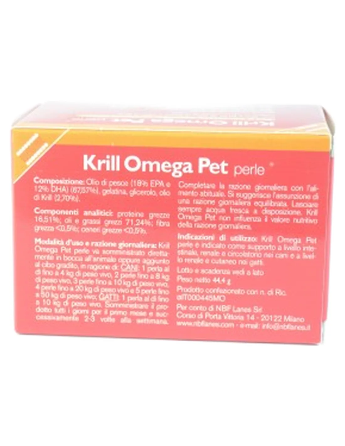 Krill Omega Pet NBF 60 perle  