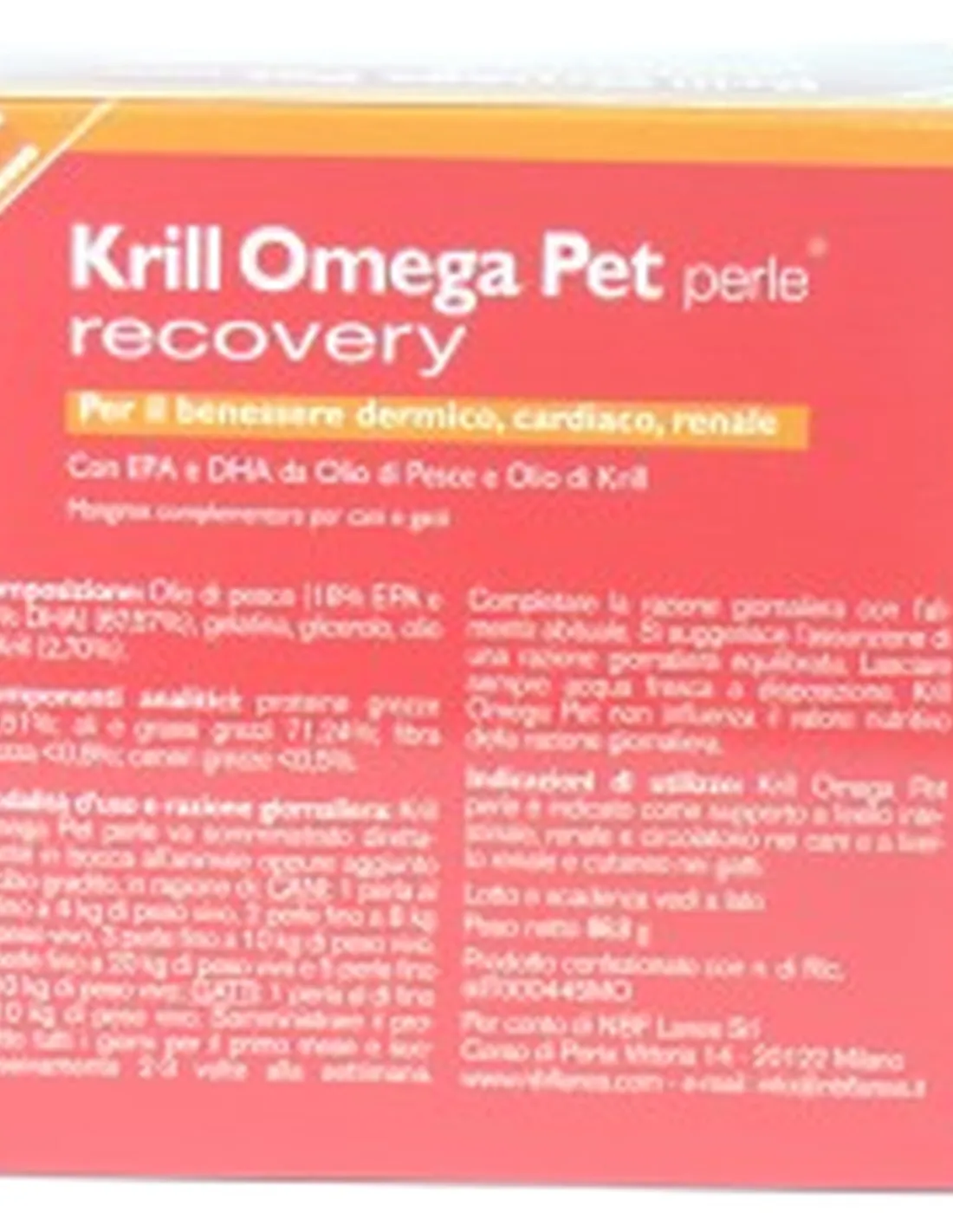 Krill Omega Pet NBF 120 perle   Krill Omega Pet NBF 120 perle