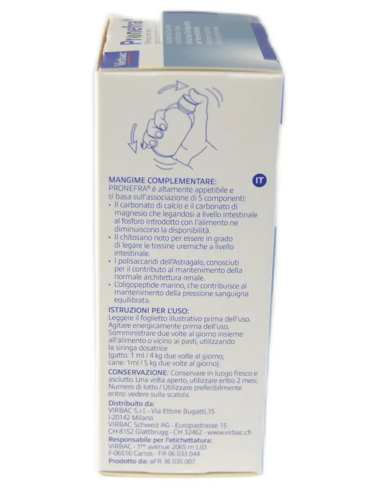 Pronefra Virbac sospensione orale  60 ml  