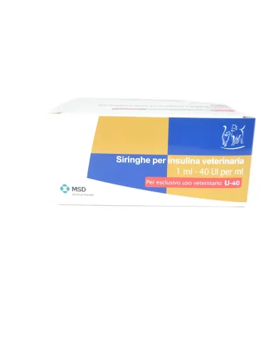 Siringhe MSD 30 siringhe 40 UI/ml ago fisso 29G 1/2  