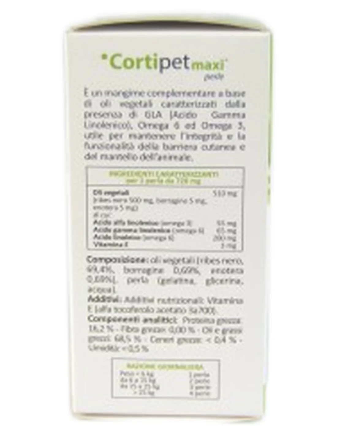 Cortipet Maxi Perle Aurora Biofarma 60 perle  