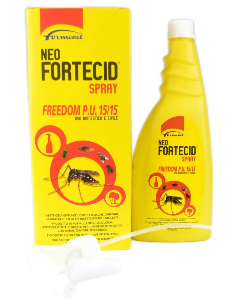 Neo Fortecid Spray Formevet insetticida confezione da 750 ml  