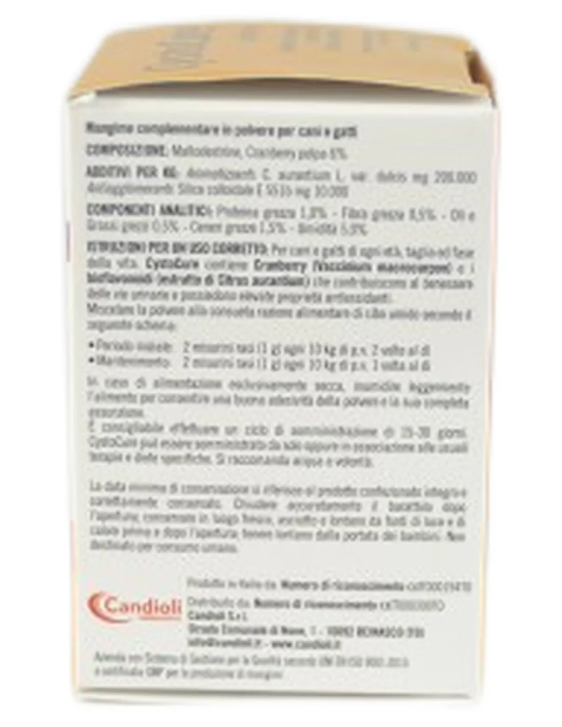 Cystocure Forte 30 g Candioli   Cystocure Forte 30 g Candioli