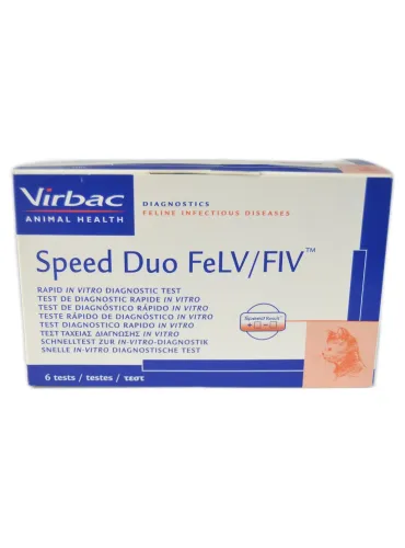 Speed Duo Felv-Fiv 6 Virbac 6 tests  