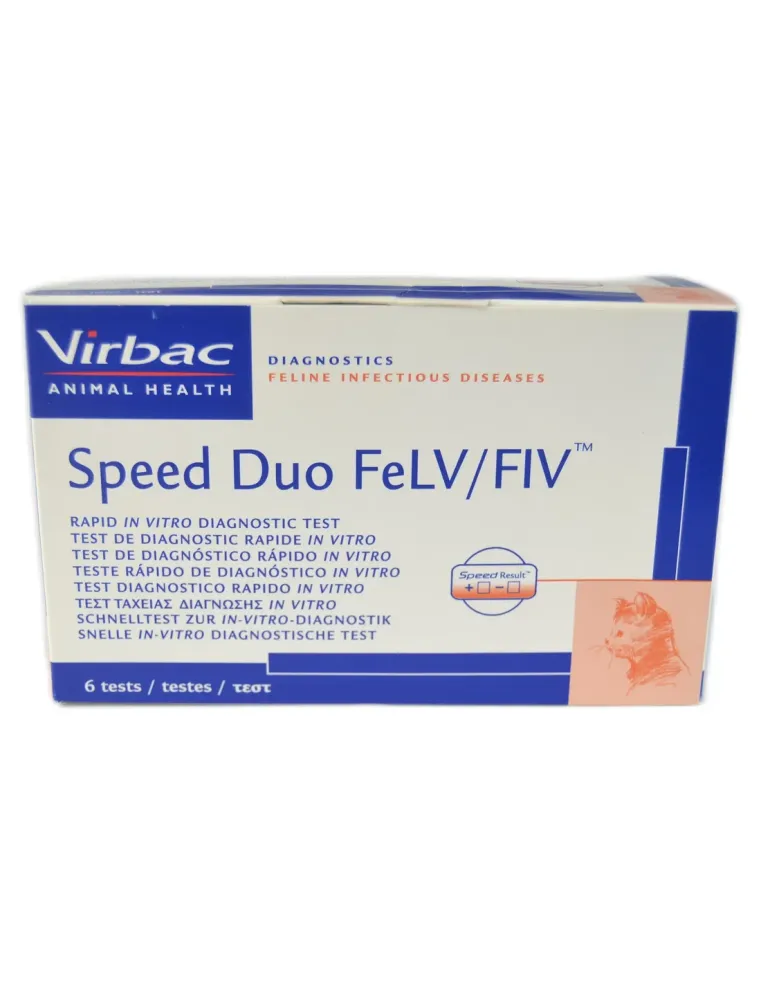 Speed Duo Felv-Fiv 6 Virbac 6 tests  