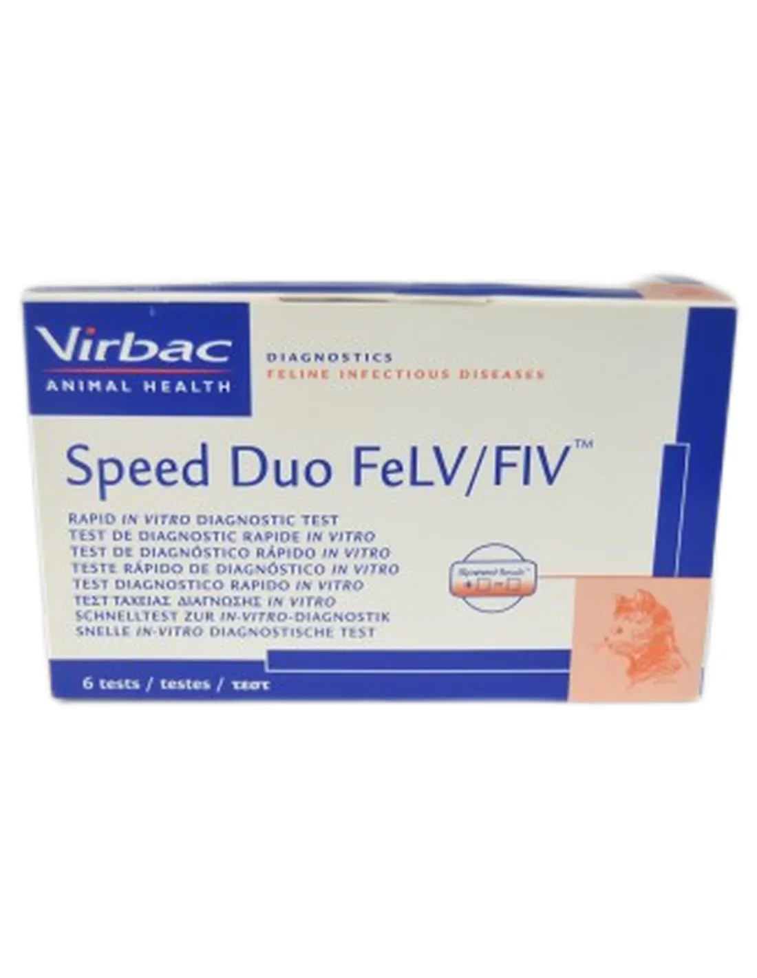 Speed Duo Felv-Fiv 6 Virbac 6 tests  