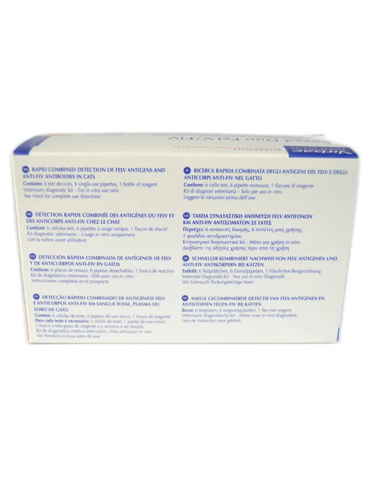 Speed Duo Felv-Fiv 6 Virbac 6 tests  