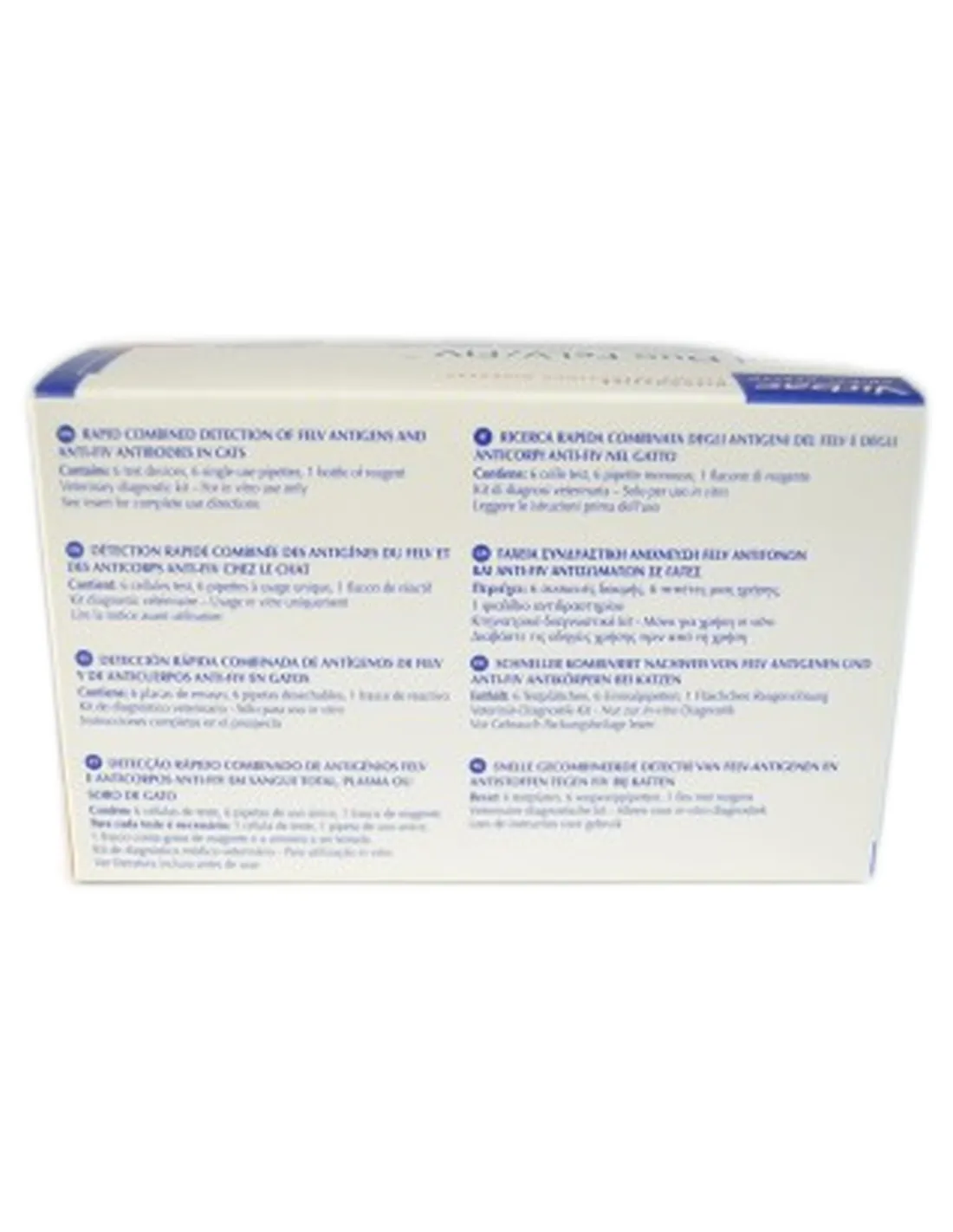 Speed Duo Felv-Fiv 6 Virbac 6 tests   Speed Duo Felv-Fiv 6 Virbac 6 tests