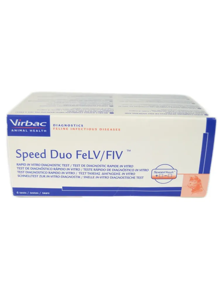 Speed Duo Felv-Fiv 6 Virbac 6 tests