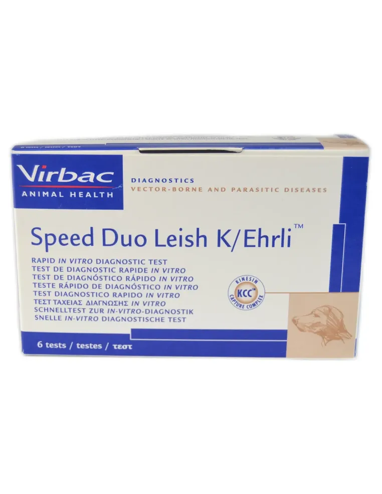 Speed Duo Leish K Ehrli 6 Virbac 6 tests  