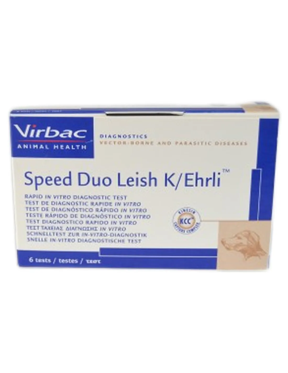 Speed Duo Leish K Ehrli 6 Virbac 6 tests  