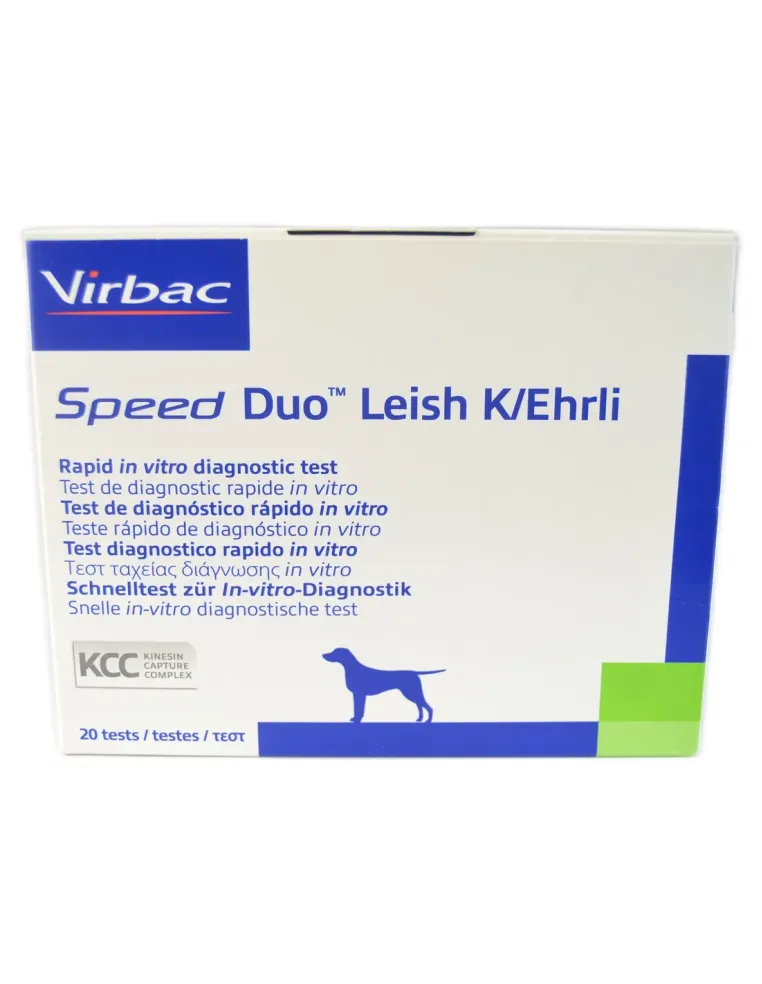 Speed Duo Leish K Ehrli 20 Virbac 20 tests  