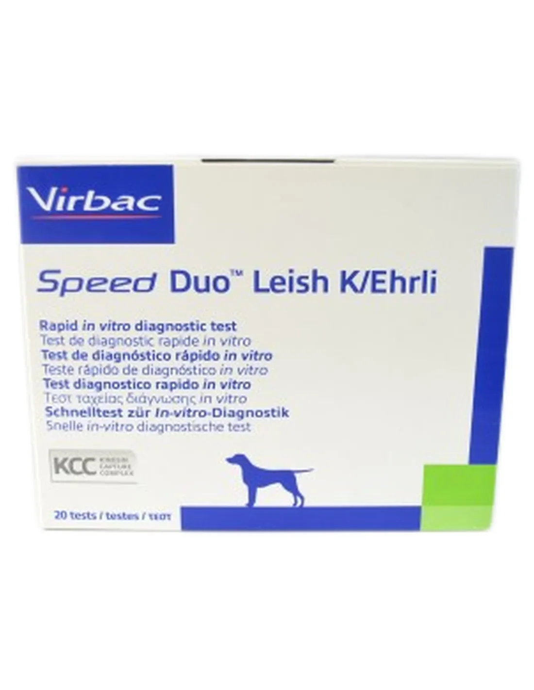 Speed Duo Leish K Ehrli 20 Virbac 20 tests  