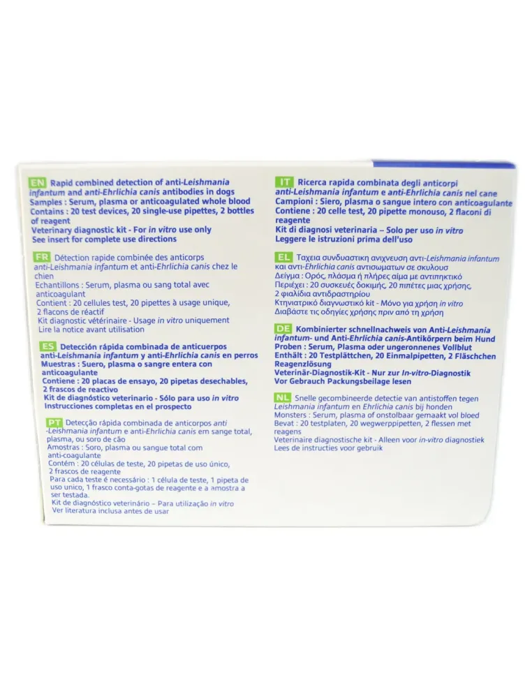 Speed Duo Leish K Ehrli 20 Virbac 20 tests  