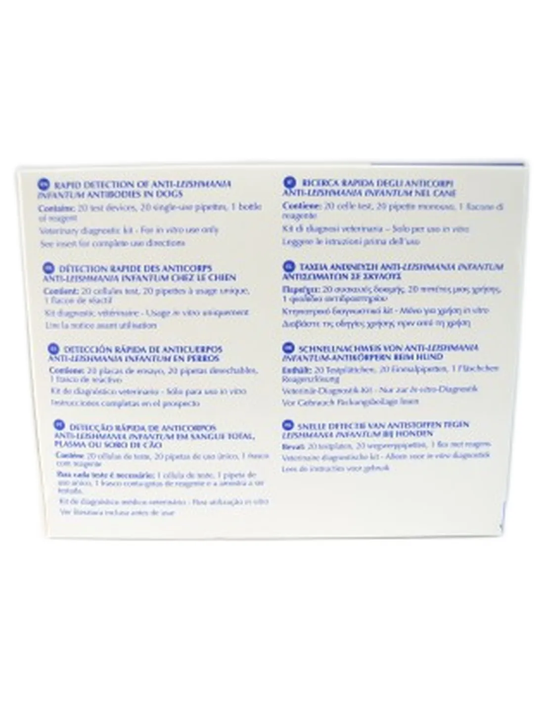 Speed Leish K 20 Virbac 20 tests   Speed Leish K 20 Virbac 20 tests