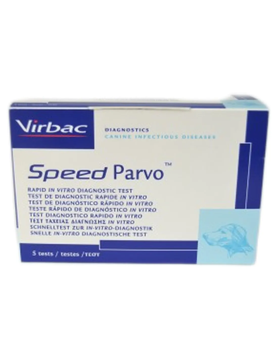 Speed Parvo Filter Cap Virbac 5 tests  