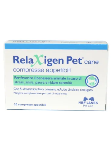 Relaxigen Pet cane 20 compresse appetibili NBF