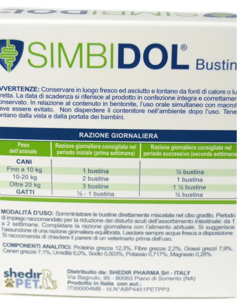 Simbidol Shedir Pharma 20 bustine da 1,5 g  