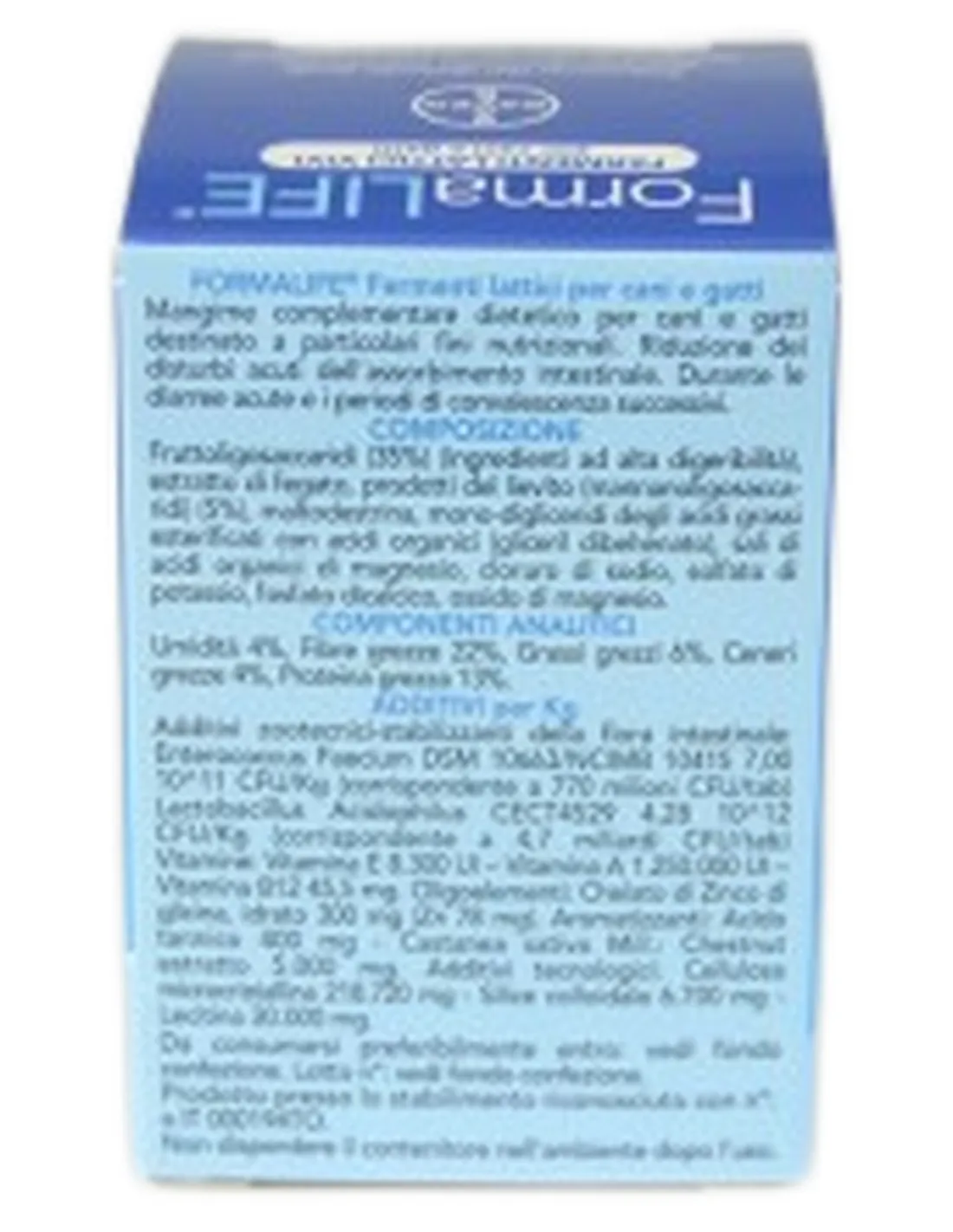 FormaLife Bayer fermenti lattici vivi 30 compresse appetibili  