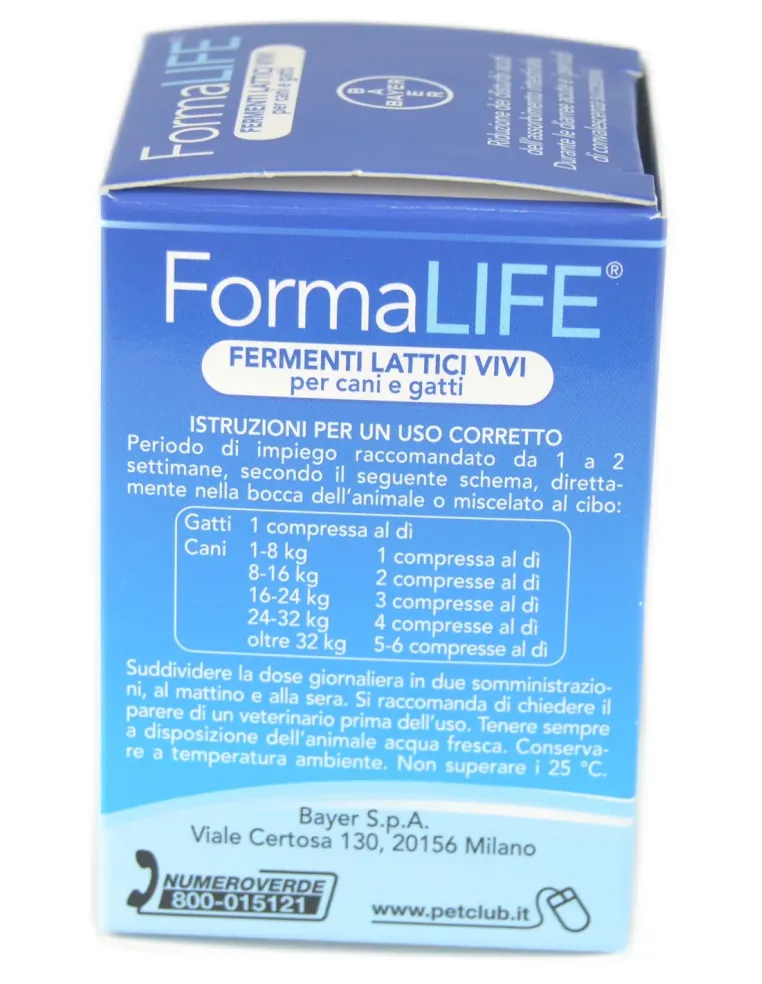 FormaLife Bayer fermenti lattici vivi 30 compresse appetibili  