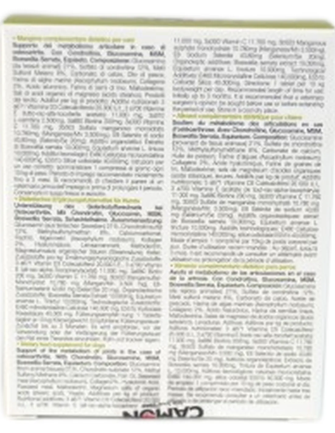 Condrosalus Camon 30 compresse  