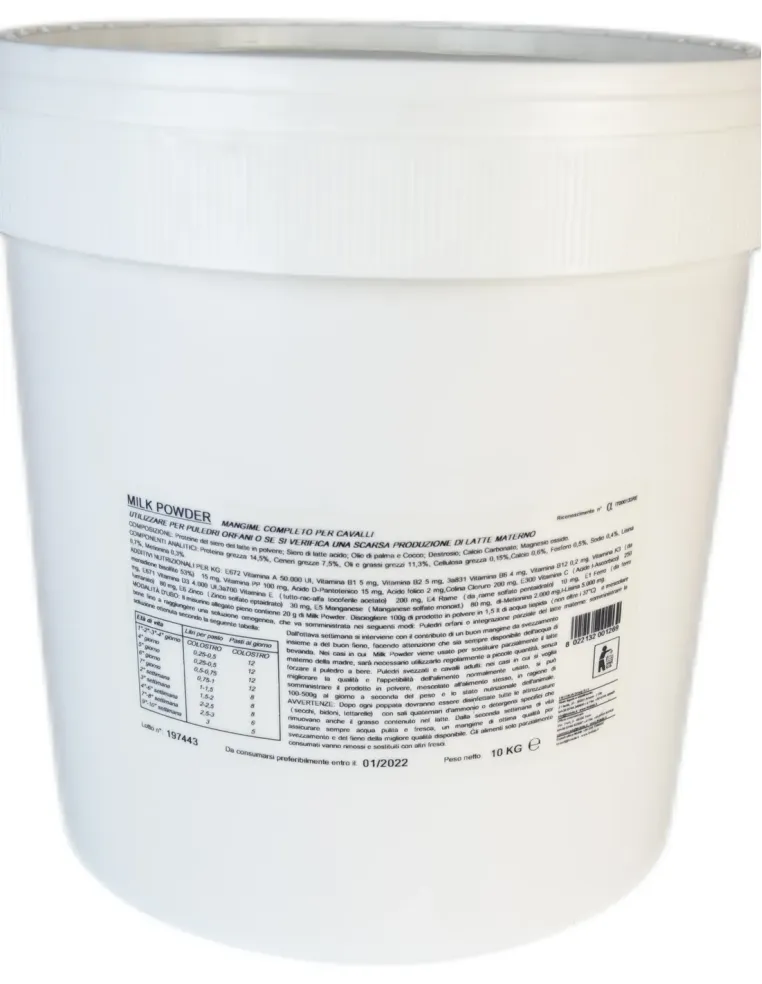 Milk Powder FM Italia secchiello da 10 kg  in polvere  