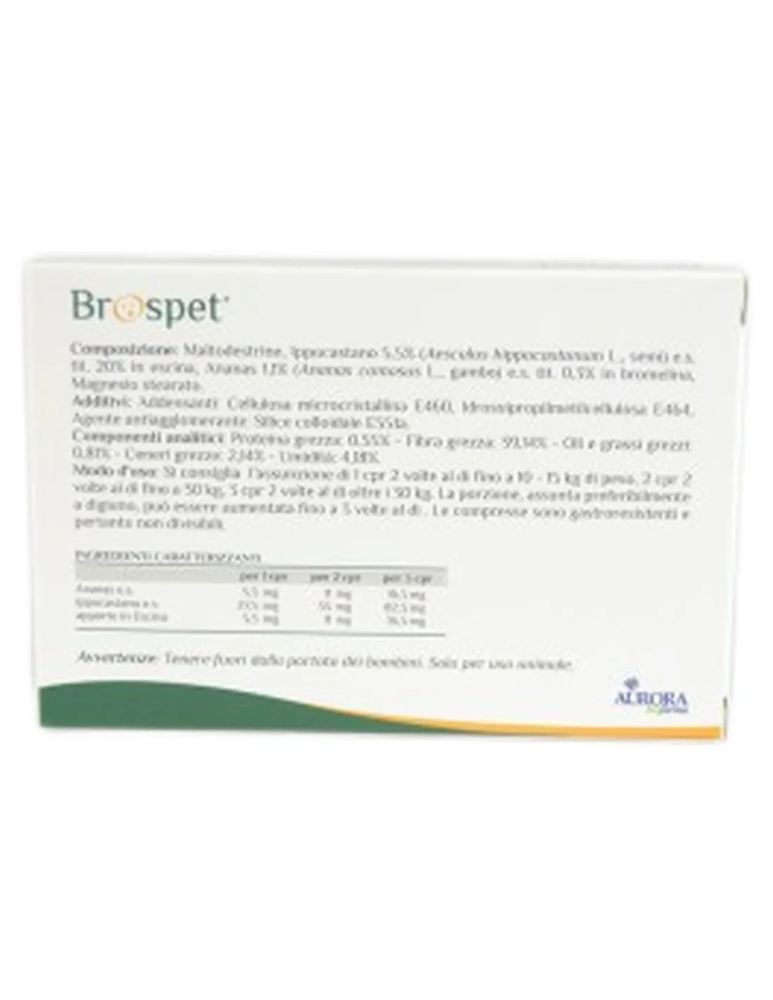 Brospet Cani 20 compresse  