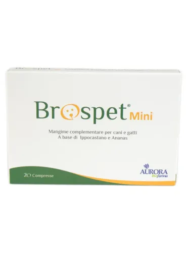Brospet Mini Aurora Biofarma 20 compresse