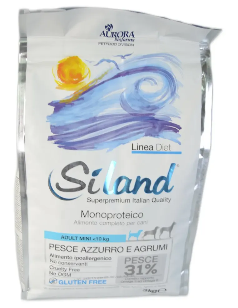 Siland mangime monoproteico pesce e agrumi 3 kg  