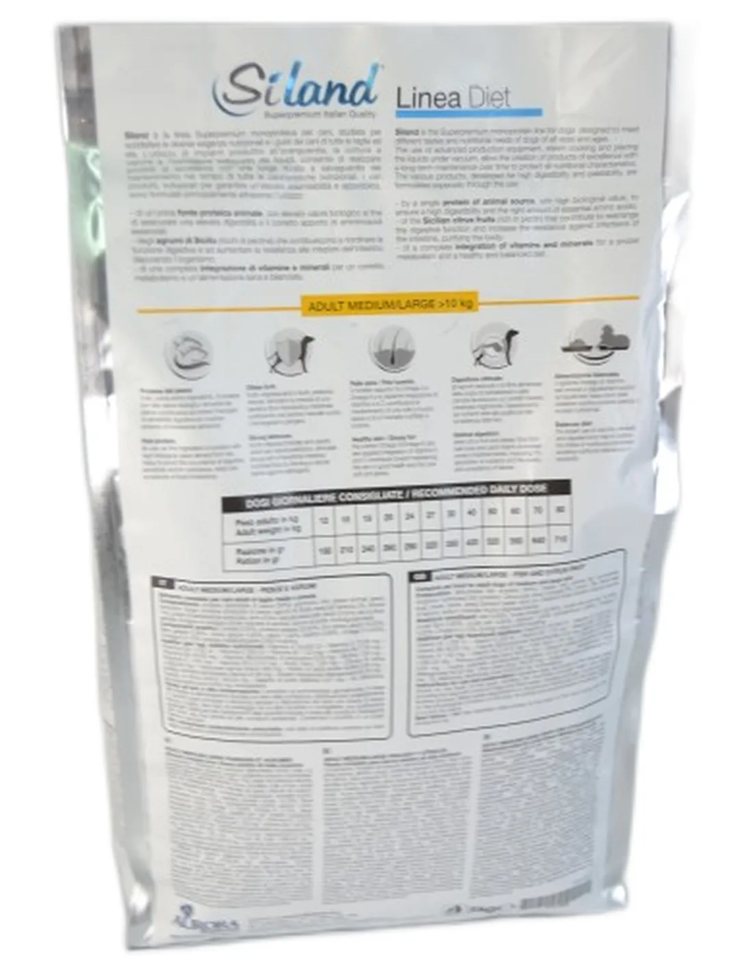 Siland Adult M/L pesce e agrumi 3 kg  