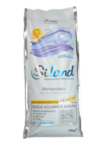 Siland Adult Medium Large pesce e agrumi 12 kg  
