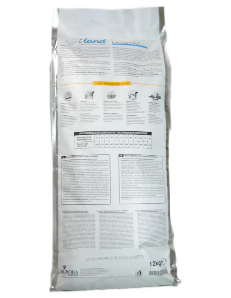 Siland Adult Medium Large pesce e agrumi 12 kg  