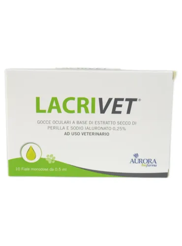 Lacrivet gocce oculari 10 flaconi  