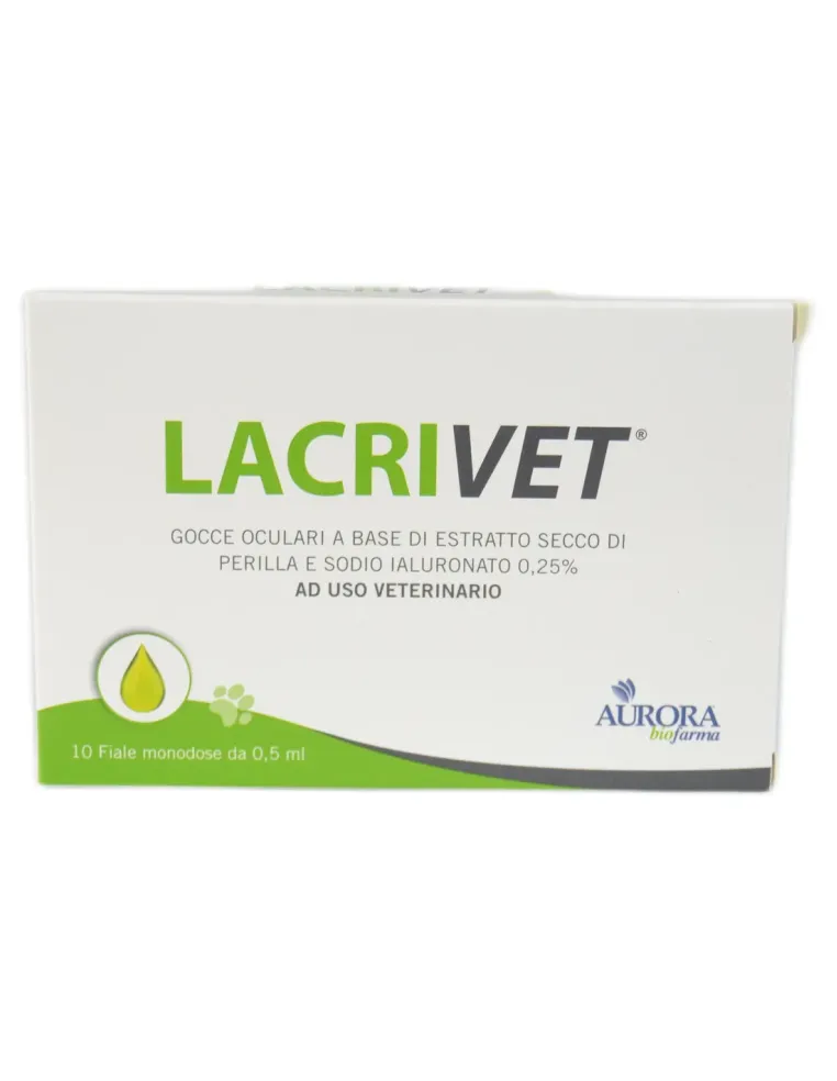 Lacrivet gocce oculari 10 flaconi  