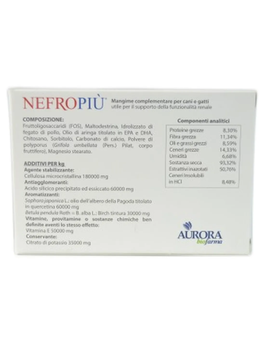 Nefropiu' Aurora Biofarma 30 compresse  