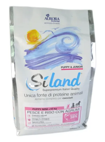 Siland Puppy Mini pesce azzurro riso e agrumi 3 kg  