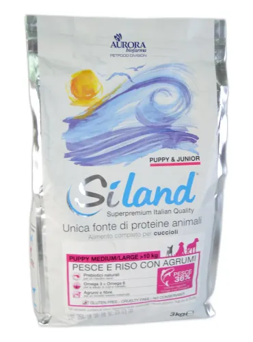 Siland Puppy Medium Large pesce 3 kg  