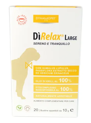 Dynamopet direlax large 20 bustine 10 g  