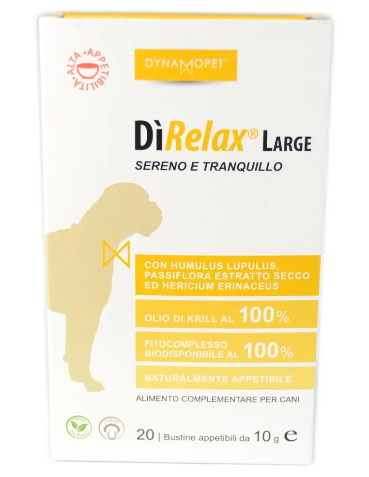 Dynamopet direlax large 20 bustine 10 g  