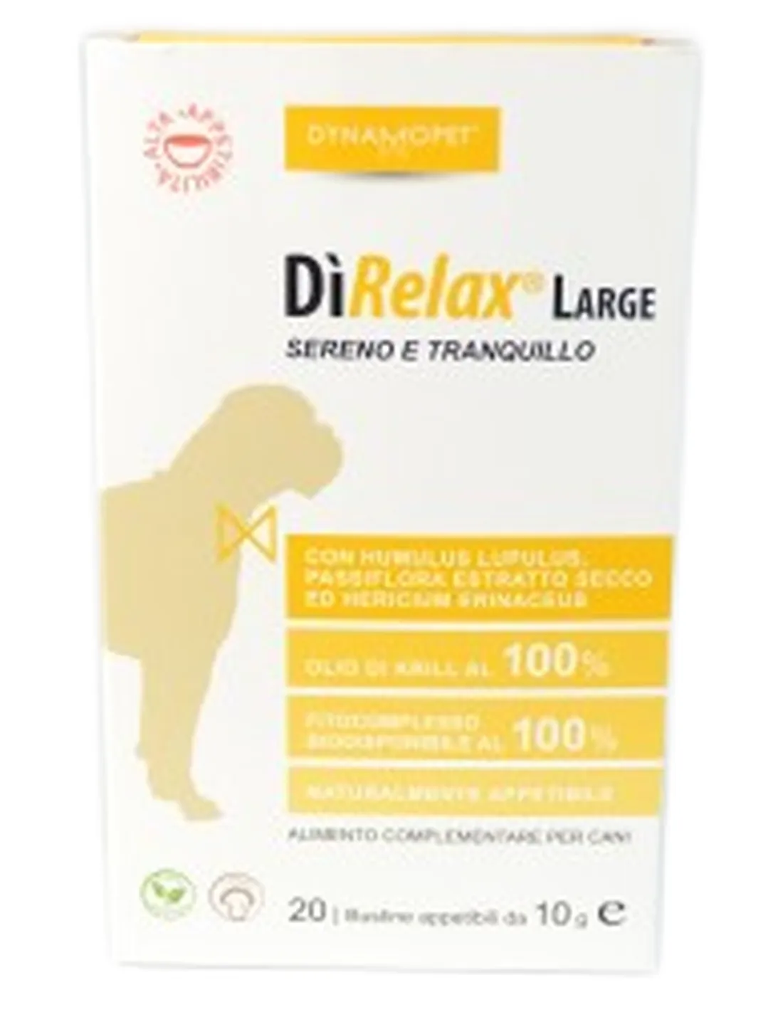 Dynamopet direlax large 20 bustine 10 g  