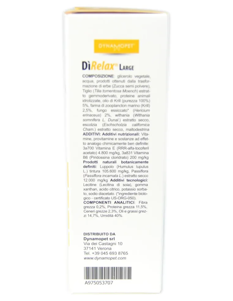 Dynamopet direlax large 20 bustine 10 g  