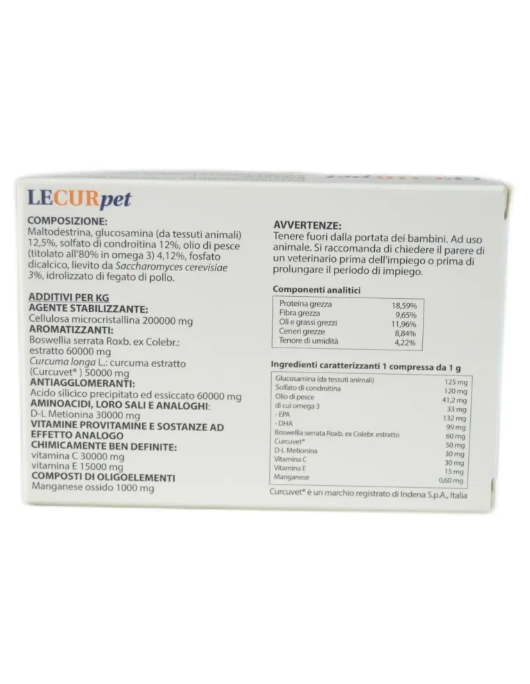 Lecurpet Aurora Biofarma 30 compresse  