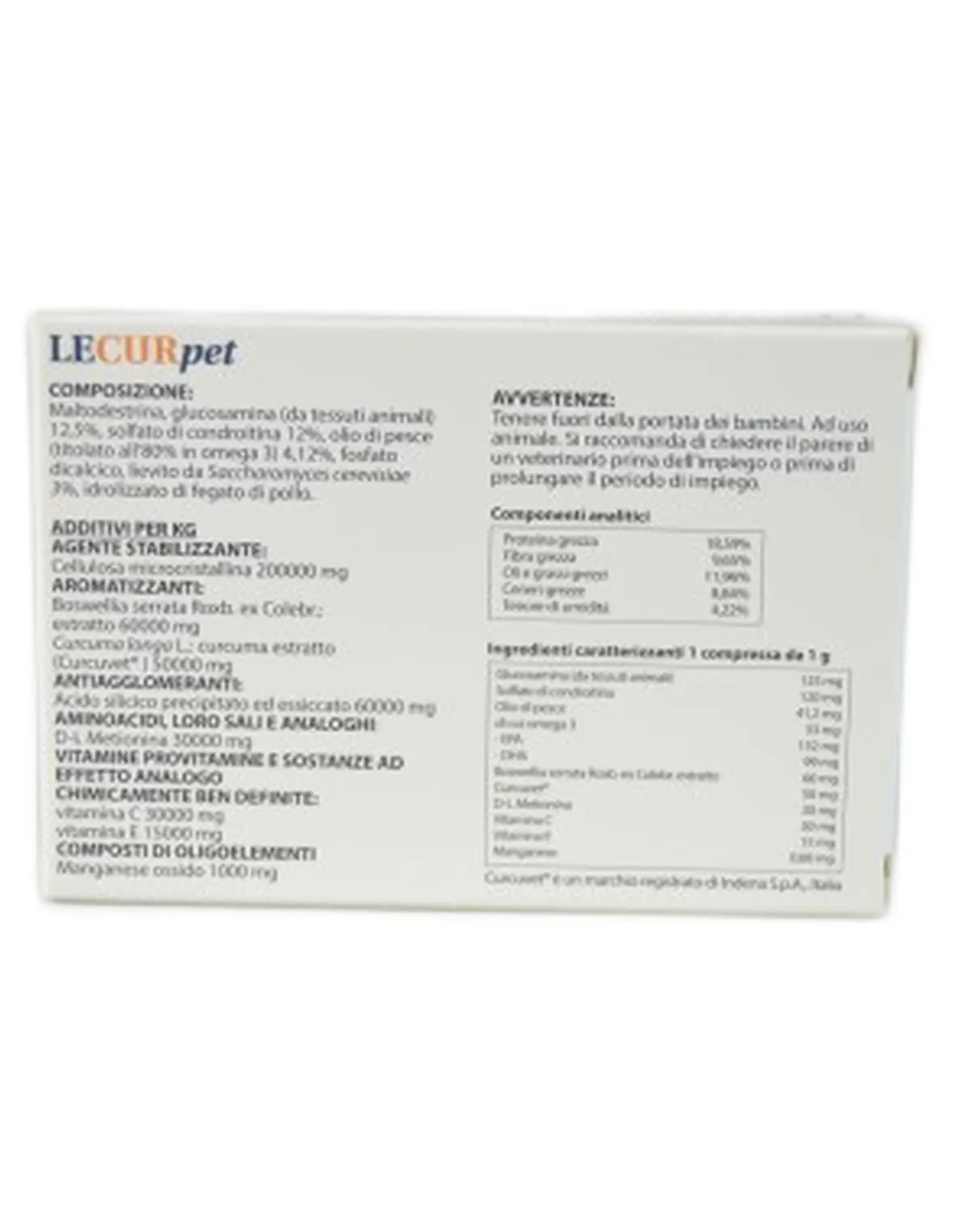 Lecurpet Aurora Biofarma 30 compresse  