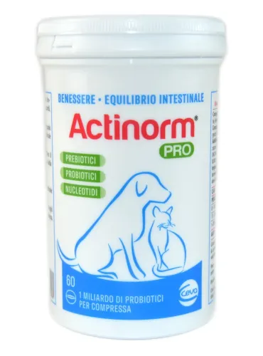 Actinorm Pro cani e gatti 60 compresse  