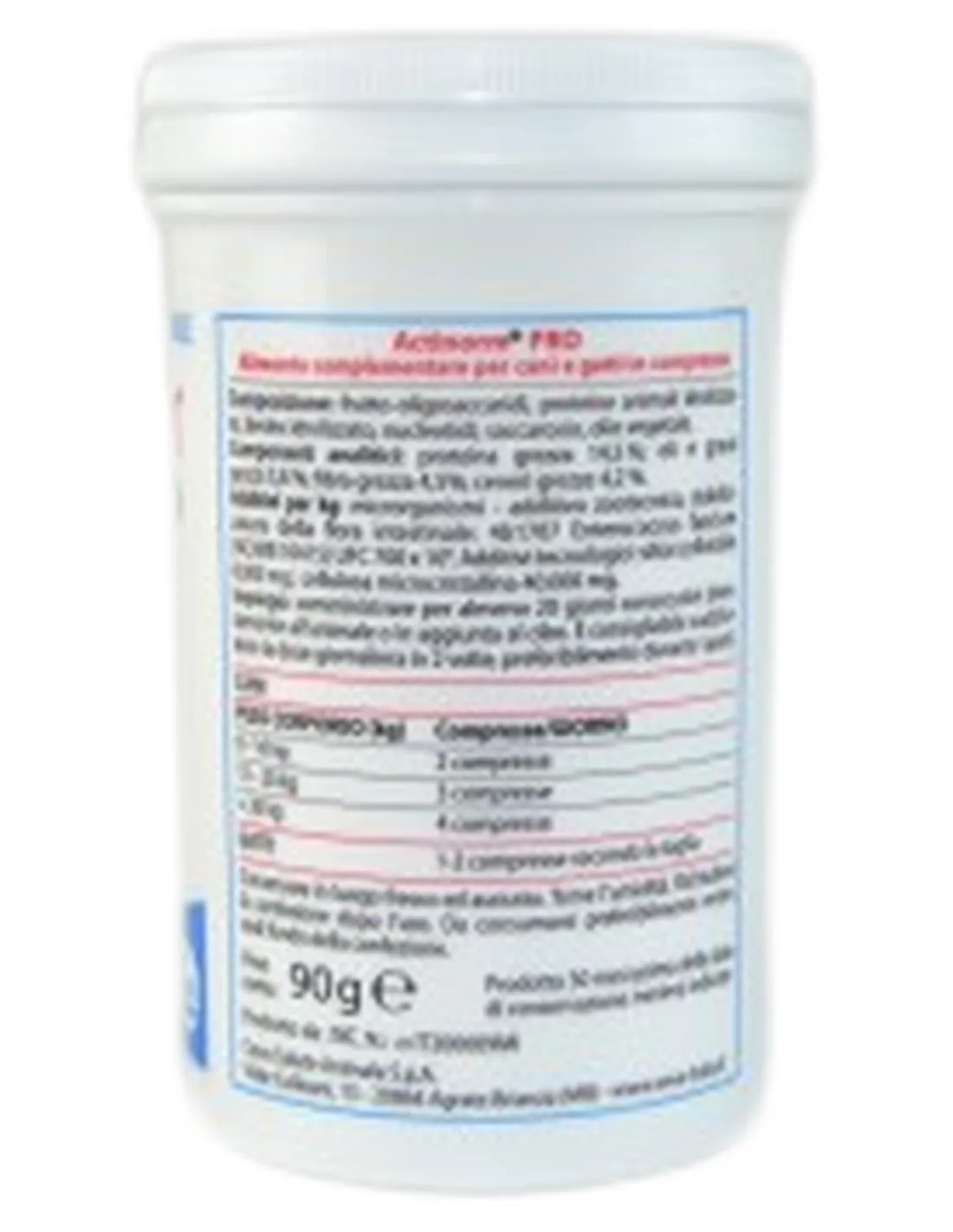 Actinorm Pro cani e gatti 60 compresse  