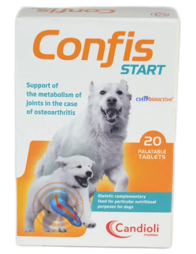 Confis Start Candioli 20 compresse appetibili da 2 g - 40 g  